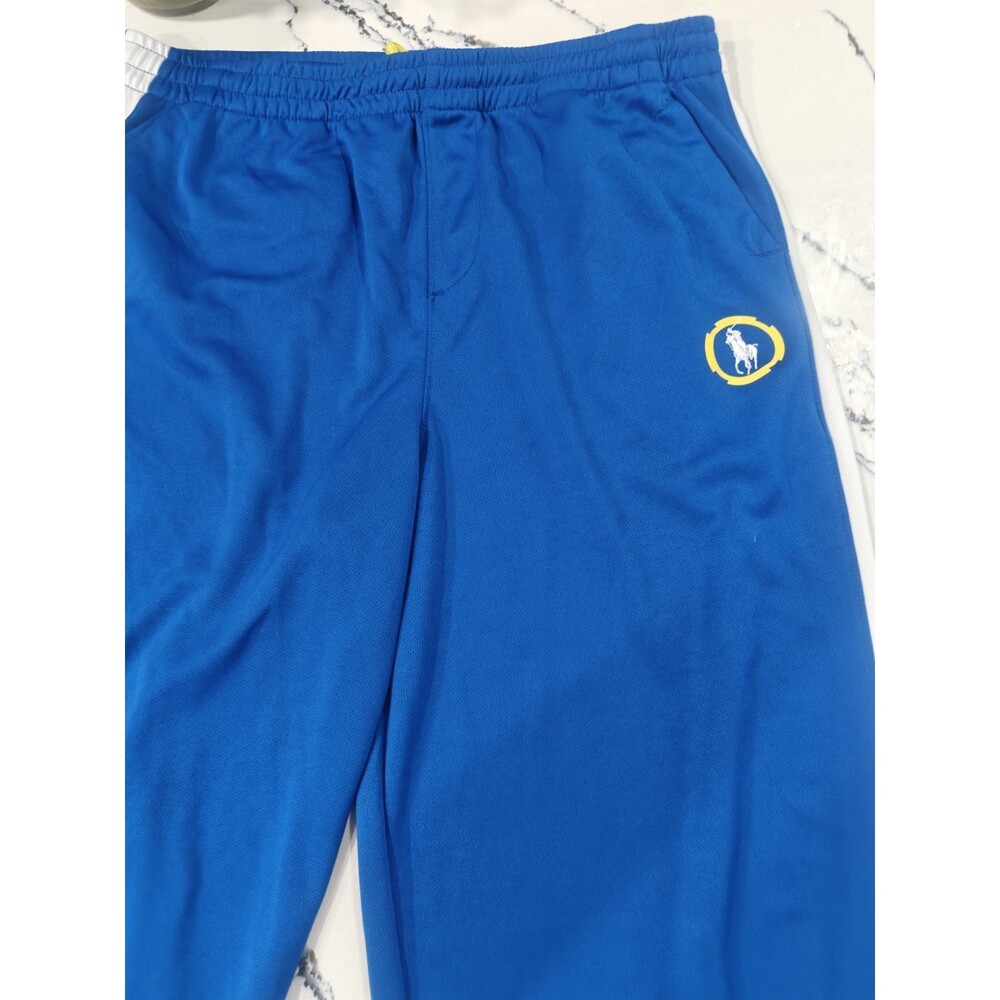 Polo Sport Ralph Lauren Track Pants Youth XL Blue Ankle Zip Sweatpants